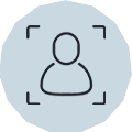 Icona che mostra l'avatar di un ID