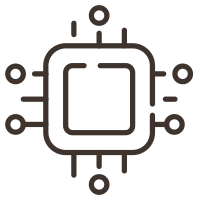 Icona chip AI