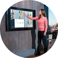 Surface Hub in use