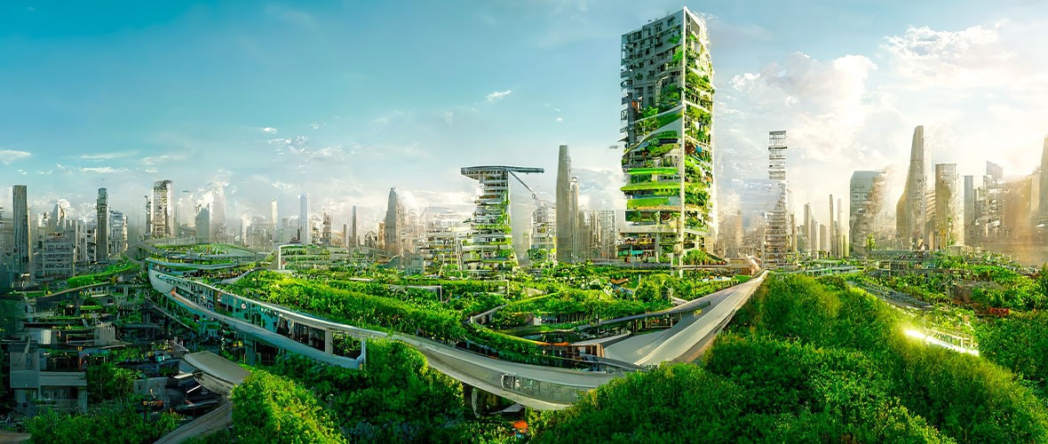 Digital city image