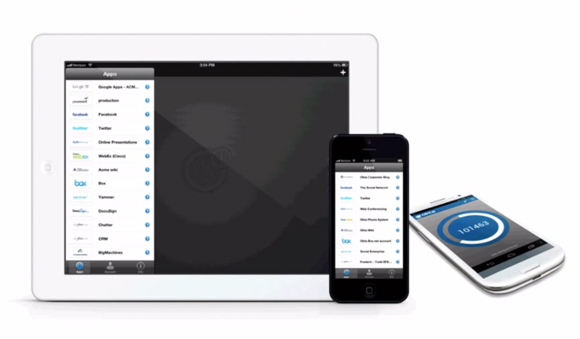 Azure Active Directory single sign-on screenshot
